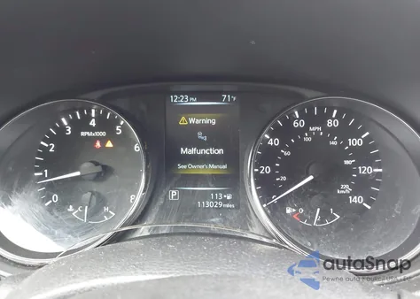 2017 Nissan Rogue Sv из США, поврежденный, VIN KNMAT2MV2HP515758